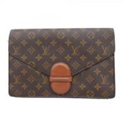 Louis Vuitton Vintage Pre-owned Tyg louis-vuitton-vskor Brown, Dam