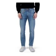 GAS Blå utsliten effekt herr jeans Blue, Herr