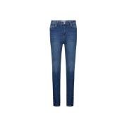 Fabienne Chapot Broderat Hjärta Skinny Byxor Blue, Dam