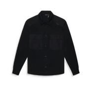 Antony Morato Bomullsblandning Regular Fit Overshirt Black, Herr