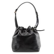 Louis Vuitton Vintage Pre-owned Laeder axelremsvskor Black, Dam