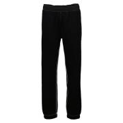 Givenchy Svarta bomulls joggingbyxor Black, Herr