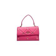 Love Moschino Frgglad Polyeten Axelvsk Pink, Dam