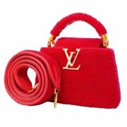 Louis Vuitton Vintage Pre-owned Tyg louis-vuitton-vskor Pink, Dam