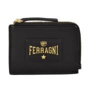 Chiara Ferragni Collection Wallets Cardholders Black, Dam