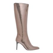 Steve Madden Älskvärd Silver Boot Gray, Dam