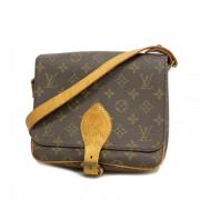 Louis Vuitton Vintage Pre-owned Tyg louis-vuitton-vskor Brown, Dam