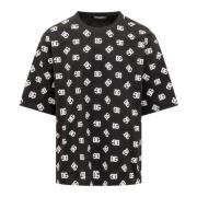 Dolce & Gabbana Rundhalsad T-shirt Black, Herr