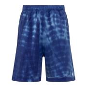 Marcelo Burlon Casual Shorts Blue, Herr