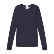 Munthe Söt Navy Topp & T-shirt Blue, Dam