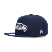 New Era Seattle Seahawks NFL Draft Hat Blue, Unisex