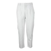 Sun68 Casual Bomullsblandning Stretchbyxor White, Herr