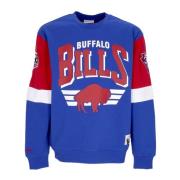 Mitchell & Ness NFL Buffalo Bills Crewneck Sweatshirt Blue, Herr