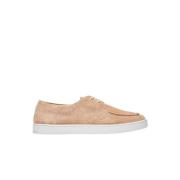 Scarosso Chad Beige Mockasiner i Suede Beige, Herr