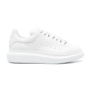 Alexander McQueen Vita Sneakers för en stilren look White, Herr