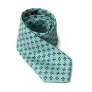 Giorgio Armani Turkos Sidenslips Green, Herr