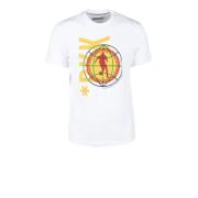 Bikkembergs Bomull Elastan T-shirt White, Herr