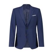 Joop! Elegant Slim-Fit jacka i ullblandning Blue, Herr