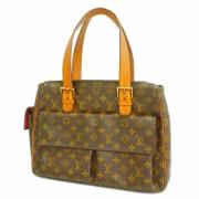 Louis Vuitton Vintage Pre-owned Tyg louis-vuitton-vskor Brown, Dam