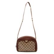 Gucci Vintage Pre-owned Canvas gucci-vskor Brown, Dam