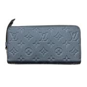 Louis Vuitton Vintage Pre-owned Laeder plnbcker Blue, Dam