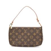 Louis Vuitton Vintage Pre-owned Canvas louis-vuitton-vskor Brown, Dam