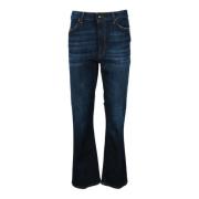 Dondup Flared Jeans Blue, Dam