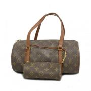 Louis Vuitton Vintage Pre-owned Tyg handvskor Brown, Dam