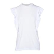 Chloé Tshirt White, Dam