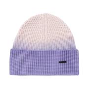 JW Anderson Lila Ull Beanie Mössa Purple, Unisex