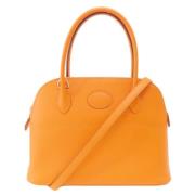 Hermès Vintage Pre-owned Laeder handvskor Orange, Dam