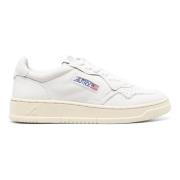 Autry Vita Låga Getläder Sneakers White, Dam