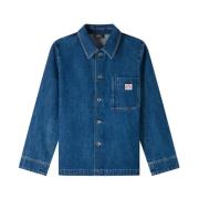 A.p.c. Denim Ralph Vest Blue, Herr