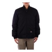 Dickies Svart Logo Front Zip Kappa Black, Herr