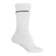 Dsquared2 Strumpor med logotyp White, Herr