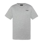 Schott NYC Bomull Logo TShirt - Kort Ärm Gray, Herr