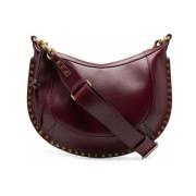 Isabel Marant Naoko Hobo Axelväska i Burgundy Red, Dam