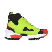 Reebok Instapump Fury X Gtx Svart/syra Gul/vector Röd Herr Höga Sko Gr...