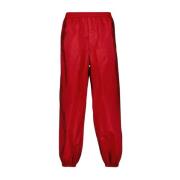 Prada Re-Nylon Joggingbyxor för Män Red, Herr