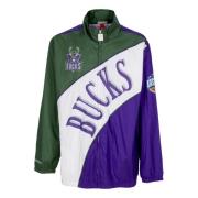 Mitchell & Ness NBA Bågformad Retro Windbreaker Jacka Multicolor, Herr