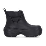 Crocs Stomp Puff Boot Svart Black, Herr