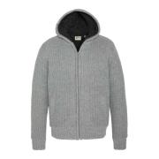 Schott NYC Huvtröja - Fleece Interiör Gray, Herr