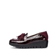 Wonders Mocasines Simone Burdeos - Talla: 36,Color: Rojo Red, Dam