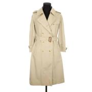 Burberry Vintage Pre-owned Bomull ytterklder Beige, Dam