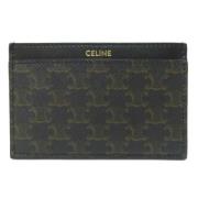 Celine Vintage Pre-owned Laeder hem-och-kontorstillbehr Black, Dam