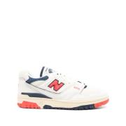 New Balance Platta Lädersneakers Gummisula Sidologo Multicolor, Herr