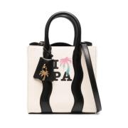 Palm Angels I Love PA Tote Bag - Vit White, Dam