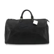 Louis Vuitton Vintage Pre-owned Tyg louis-vuitton-vskor Black, Dam