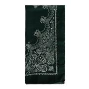 Destin Paisley Bandana Lättvikts Britisk Stil Green, Unisex