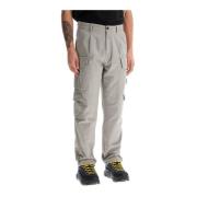 C.p. Company Vintage Army Cargo Byxor med Multi-Fickor Gray, Herr